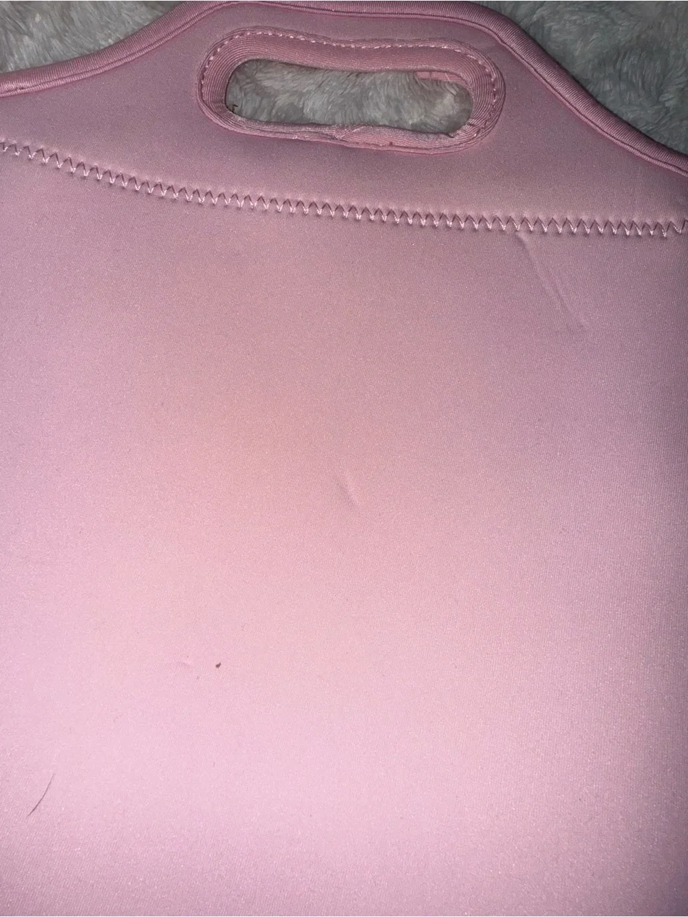 Nike  Pink Logo Neoprene Tote lunch Bag